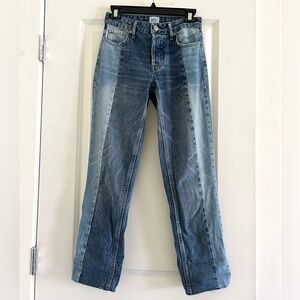 Urban Outfitters BDG two toned mid rise mom jeans size 24